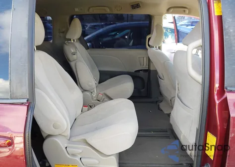 2013 Toyota Sienna Le V6 8 Passenger from USA, damaged, VIN 5TDKK3DC0DS395776